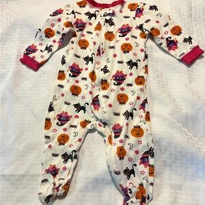 Halloween-Themed Kids One Piece Sleeper 6-9 Months